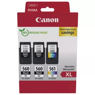 Canon PG-560-XL (3712C009) - kartuša, black + color (črna + barvna)