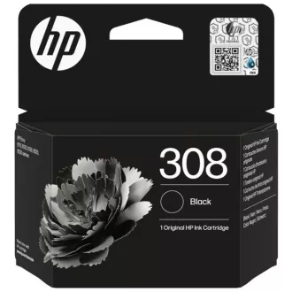 HP 308 (7FP21UE#301) - kartuša, black (črna)