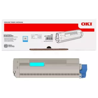 Oki 45862839 - toner, cyan (azuren)
