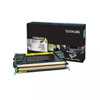 Lexmark C746A3YG - toner, yellow (rumen)