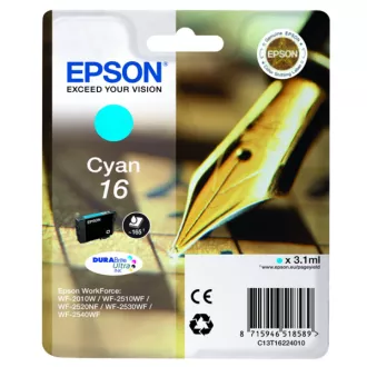 Epson T1622 (C13T16224022) - kartuša, cyan (azurna)