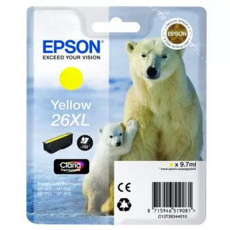 Epson T2634 (C13T26344022) - kartuša, yellow (rumena) Epson T2634 (C13T26344022) - kartuša, yellow (rumena)