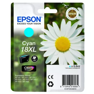Epson T1812 (C13T18124022) - kartuša, cyan (azurna)