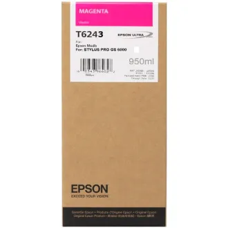 Epson T6243 (C13T624300) - kartuša, magenta (purpurna) Epson T6243 (C13T624300) - kartuša, magenta (purpurna)