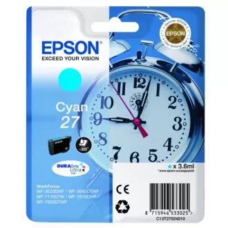 Epson T2702 (C13T27024022) - kartuša, cyan (azurna) Epson T2702 (C13T27024022) - kartuša, cyan (azurna)