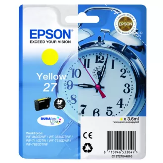 Epson T2704 (C13T27044022) - kartuša, yellow (rumena) Epson T2704 (C13T27044022) - kartuša, yellow (rumena)
