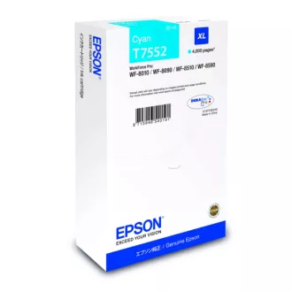 Epson T7552 (C13T75524N) - kartuša, cyan (azurna)