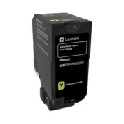 Lexmark 74C2HY0 - toner, yellow (rumen)