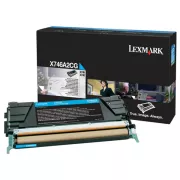 Lexmark X746A2CG - toner, cyan (azuren)