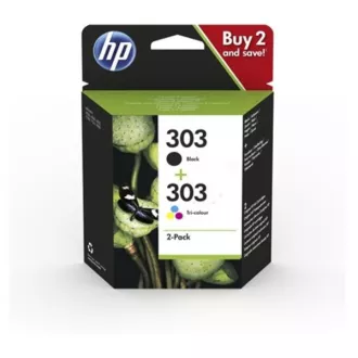 HP 303 (3YM92AE#301) - kartuša, black + color (črna + barvna)