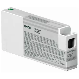 Epson T6367 (C13T636700) - kartuša, light black (svetlo črna)