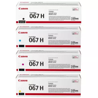 Canon 067H (5106C002, 5105C002, 5104C002, 5103C002) - toner, black + color (črn + barven)