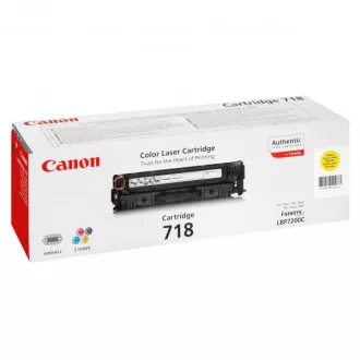 Canon CRG718 (2659B002) - toner, yellow (rumen)