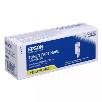 Epson C13S050669 - toner, yellow (rumen) Epson C13S050669 - toner, yellow (rumen)