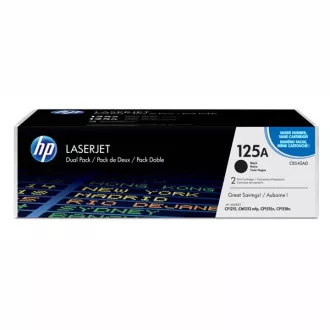 HP 125A (CB540AD) - toner, black (črn) 2 kosa HP 125A (CB540AD) - toner, black (črn) 2 kosa