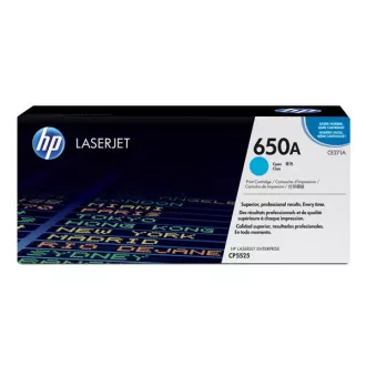 HP 650A (CE271A) - toner, cyan (azuren)