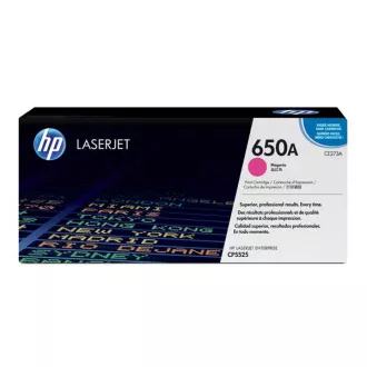 HP 650A (CE273A) - toner, magenta (purpuren)