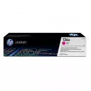 HP 126A (CE313A) - toner, magenta (purpuren)