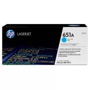 HP 651A (CE341A) - toner, cyan (azuren)