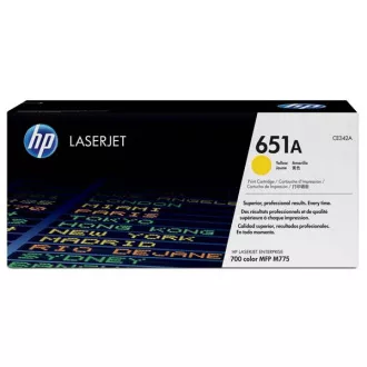 HP 651A (CE342A) - toner, yellow (rumen)