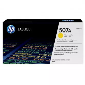 HP 507A (CE402A) - toner, yellow (rumen)