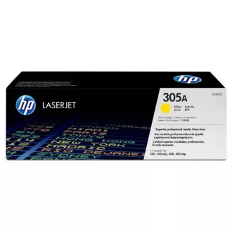 HP 305A (CE412A) - toner, yellow (rumen)