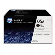 HP 05A (CE505D) - toner, black (črn) 2 kosa