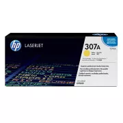 HP 307A (CE742A) - toner, yellow (rumen)