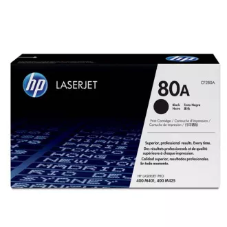 HP 80A (CF280A) - toner, black (črn) HP 80A (CF280A) - toner, black (črn)