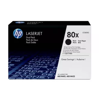 HP 80X (CF280XD) - toner, black (črn)