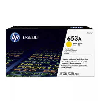 HP 653A (CF322A) - toner, yellow (rumen) HP 653A (CF322A) - toner, yellow (rumen)