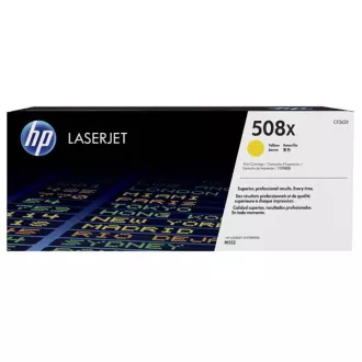 HP 508X (CF362X) - toner, yellow (rumen) HP 508X (CF362X) - toner, yellow (rumen)