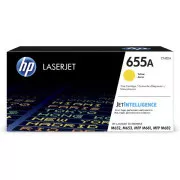 HP 655A (CF452A) - toner, yellow (rumen)