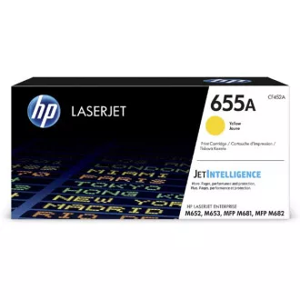 HP 655A (CF452A) - toner, yellow (rumen)
