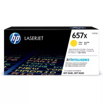 HP 657X (CF472X) - toner, yellow (rumen)