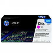 HP 124A (Q6003A) - toner, magenta (purpuren)