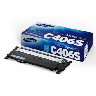 Samsung CLT-C406S (ST984A) - toner, cyan (azuren)