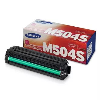 Samsung CLT-M504S (SU292A) - toner, magenta (purpuren) Samsung CLT-M504S (SU292A) - toner, magenta (purpuren)