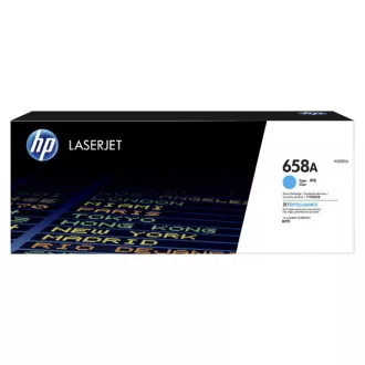 HP 658A (W2001A) - toner, cyan (azuren)