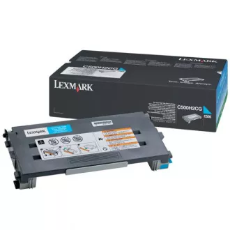 Lexmark C500 (C500H2CG) - toner, cyan (azuren)