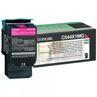 Lexmark C544X1MG - toner, magenta (purpuren) Lexmark C544X1MG - toner, magenta (purpuren)