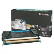 Lexmark C734A1CG - toner, cyan (azuren)