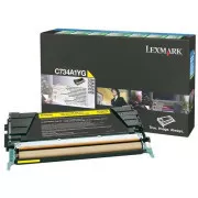 Lexmark C734A1YG - toner, yellow (rumen)