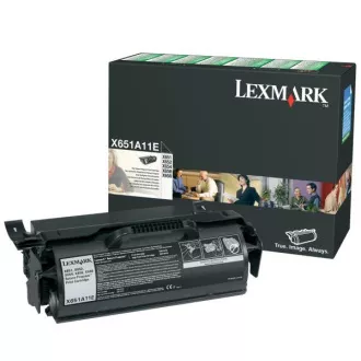 Lexmark X651A11E - toner, black (črn) Lexmark X651A11E - toner, black (črn)