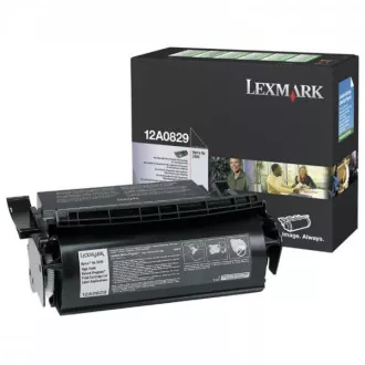 Lexmark 12A0829 - toner, black (črn)
