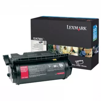 Lexmark 12A7365 - toner, black (črn)