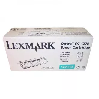 Lexmark 1361752 - toner, cyan (azuren)
