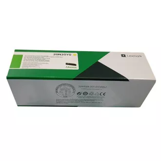 Lexmark 20N20Y0 - toner, yellow (rumen)