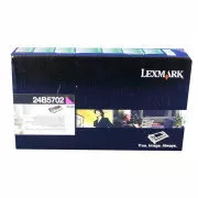 Lexmark 24B5702 - toner, magenta (purpuren)