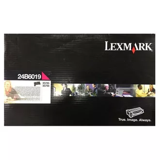 Lexmark 24B6019 - toner, magenta (purpuren)